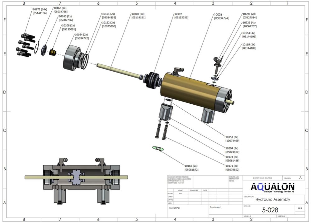 Hydraulic cylinder SLIV/SLV, 05034764 view 2