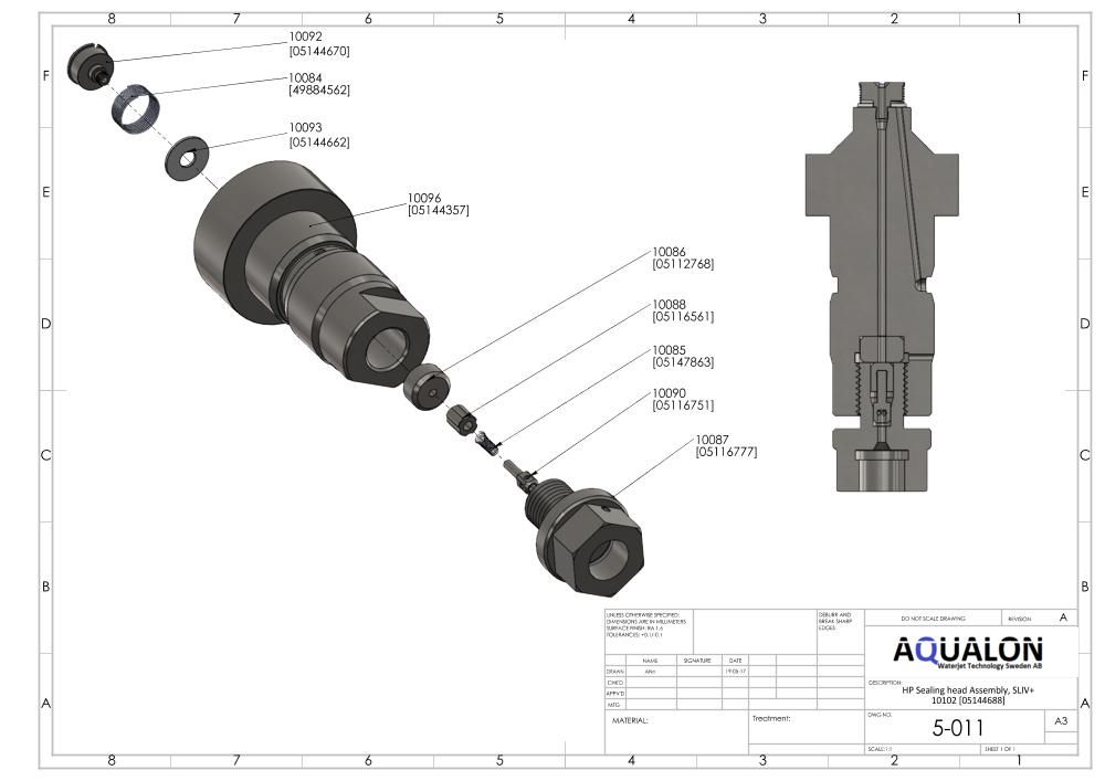 Spacer Seal Head SLIV+, 05144696 view 2