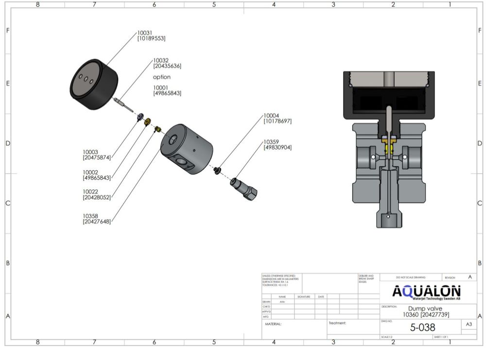 Dump Valve Assembly, 20427739 view 2