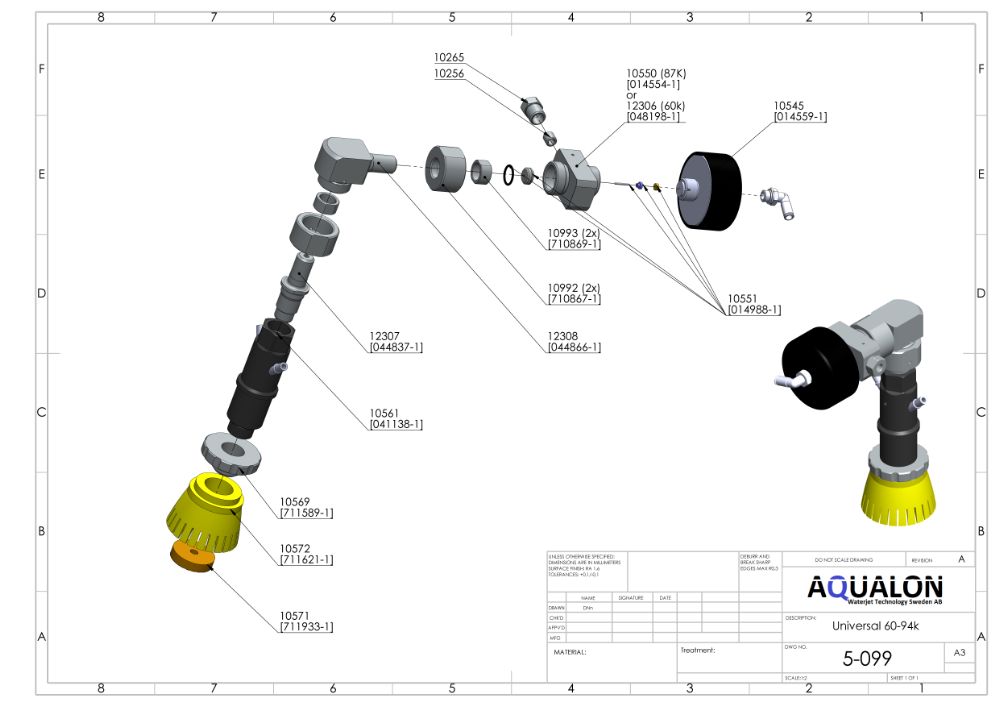 On/Off adapter 90 degree, 044866-1 view 2