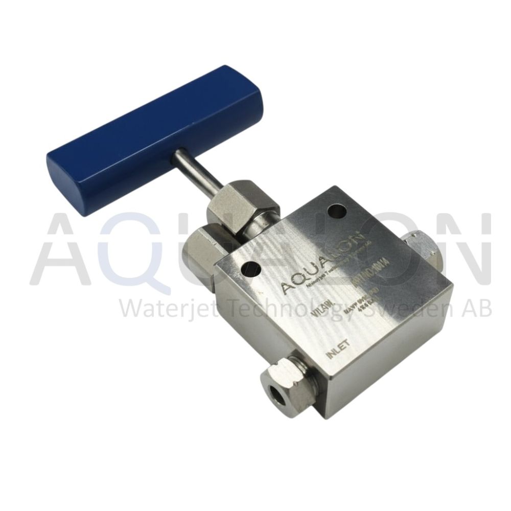 Valve 1/4" Straight, Metric, 910010