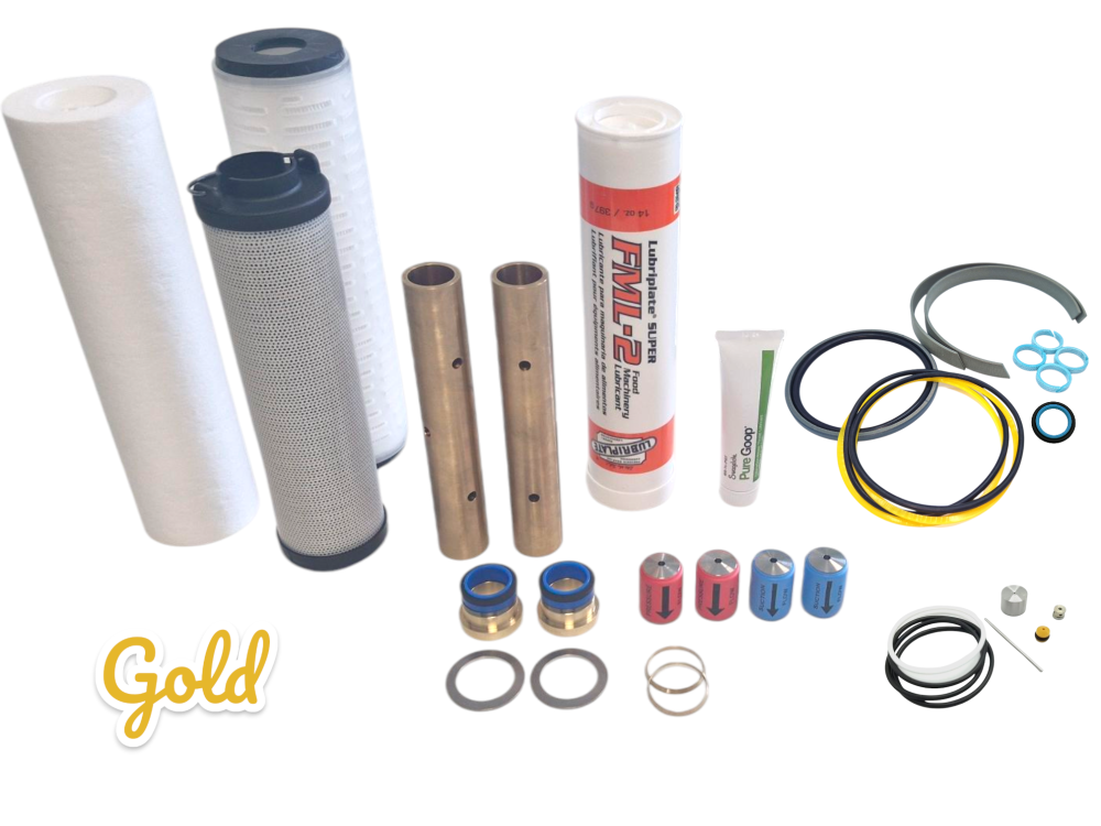 Semperdur style Intensifier (CP022) Gold service kit