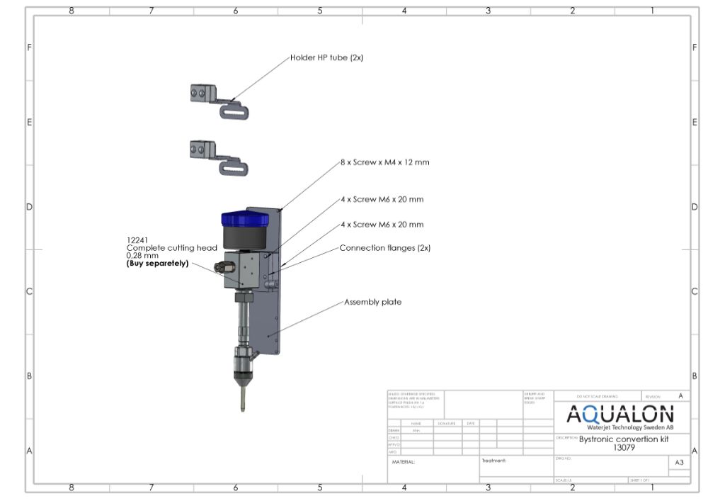 Convertion kit Bystronic view 2
