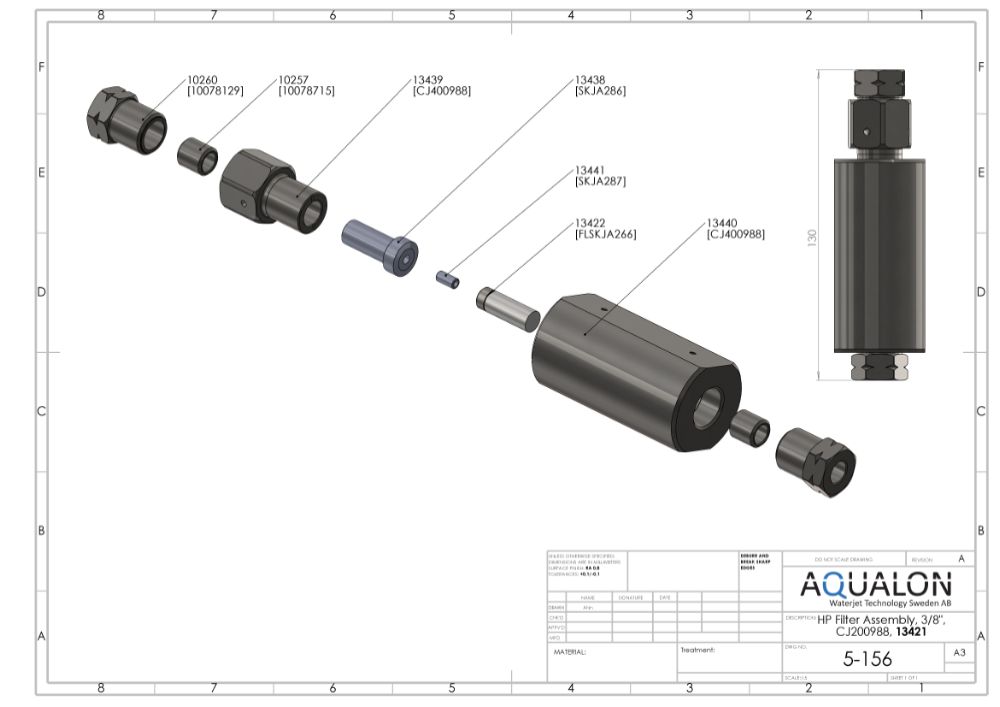 Filter Element 3/8", SKJA266 view 2